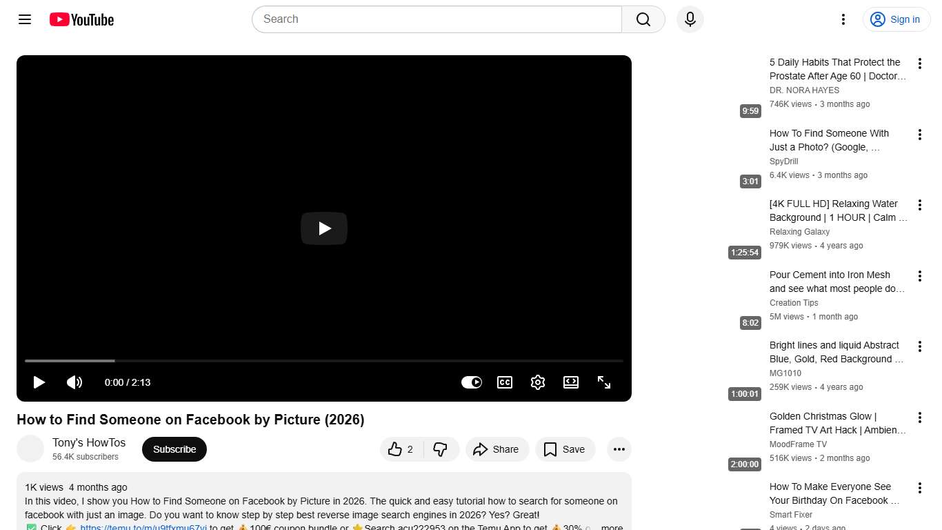 How to Find Someone on Facebook by Picture (2026) - YouTube